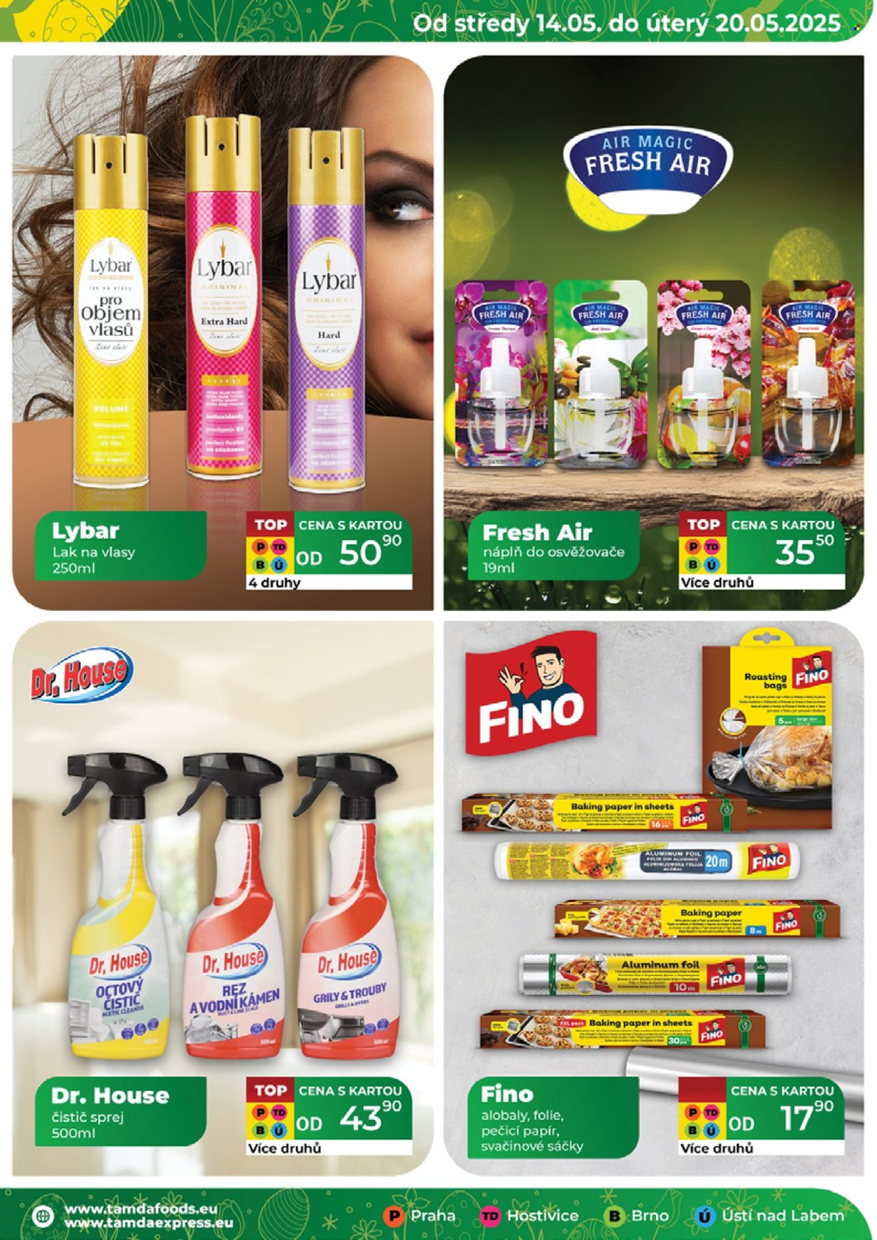 Leták Tamda Foods - 14.5.2025 - 20.5.2025. Strana 1