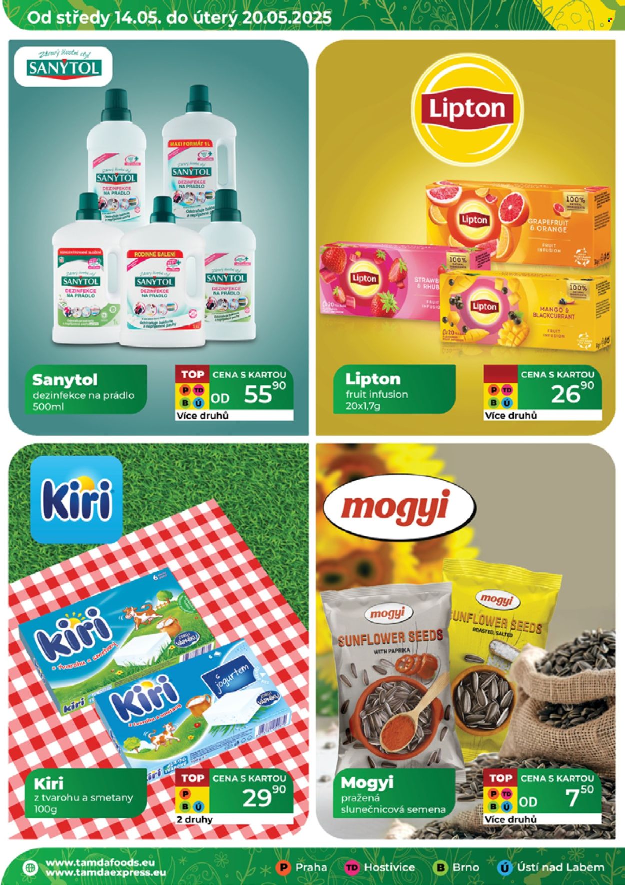 Leták Tamda Foods - 14.5.2025 - 20.5.2025. Strana 1