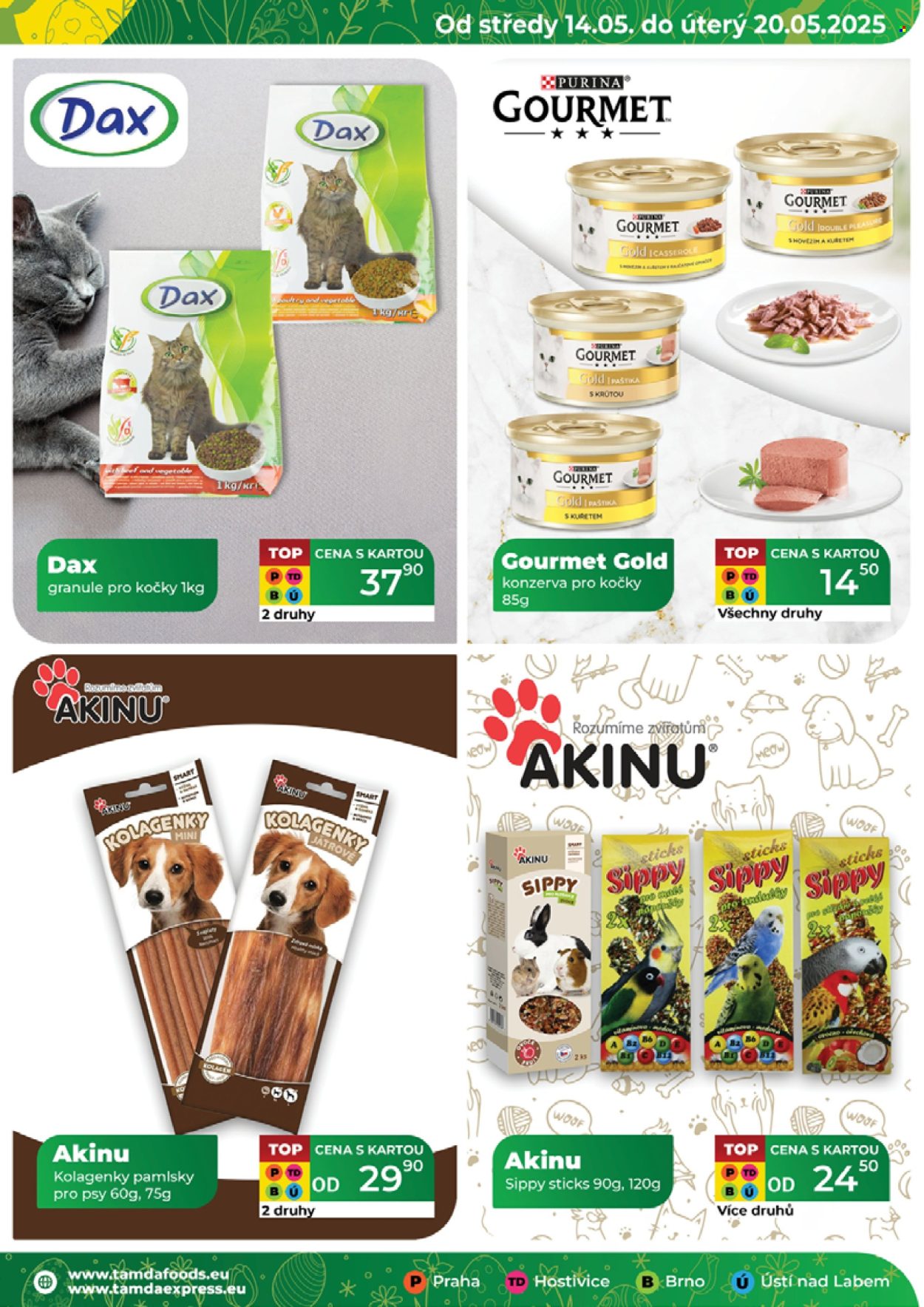 Leták Tamda Foods - 14.5.2025 - 20.5.2025. Strana 1