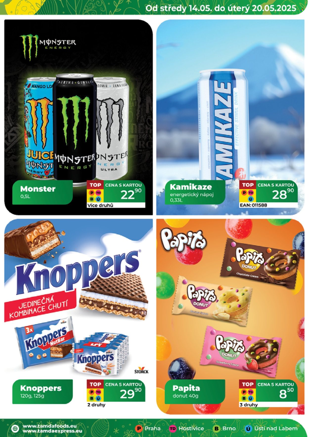Leták Tamda Foods - 14.5.2025 - 20.5.2025. Strana 1
