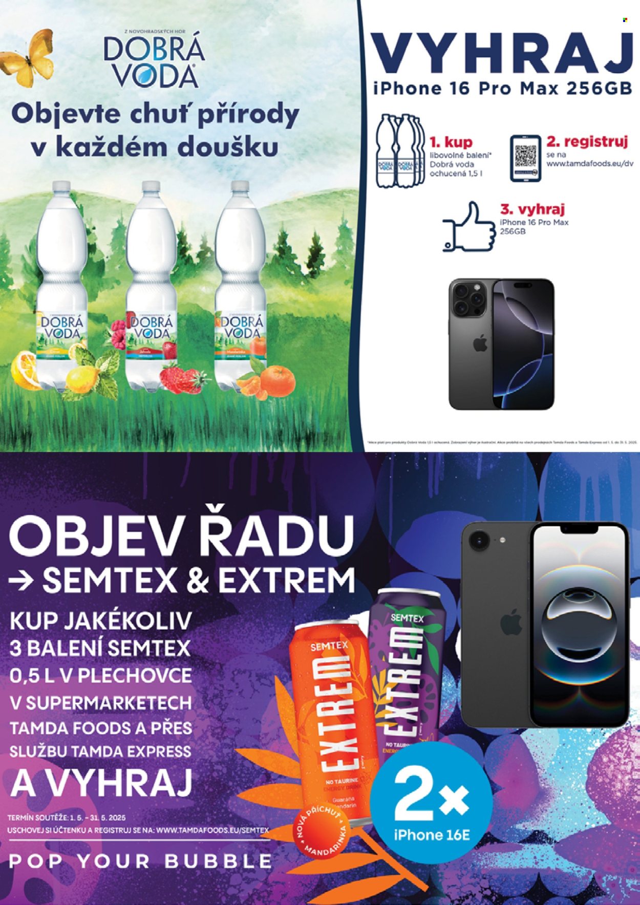 Leták Tamda Foods - 14.5.2025 - 20.5.2025. Strana 1