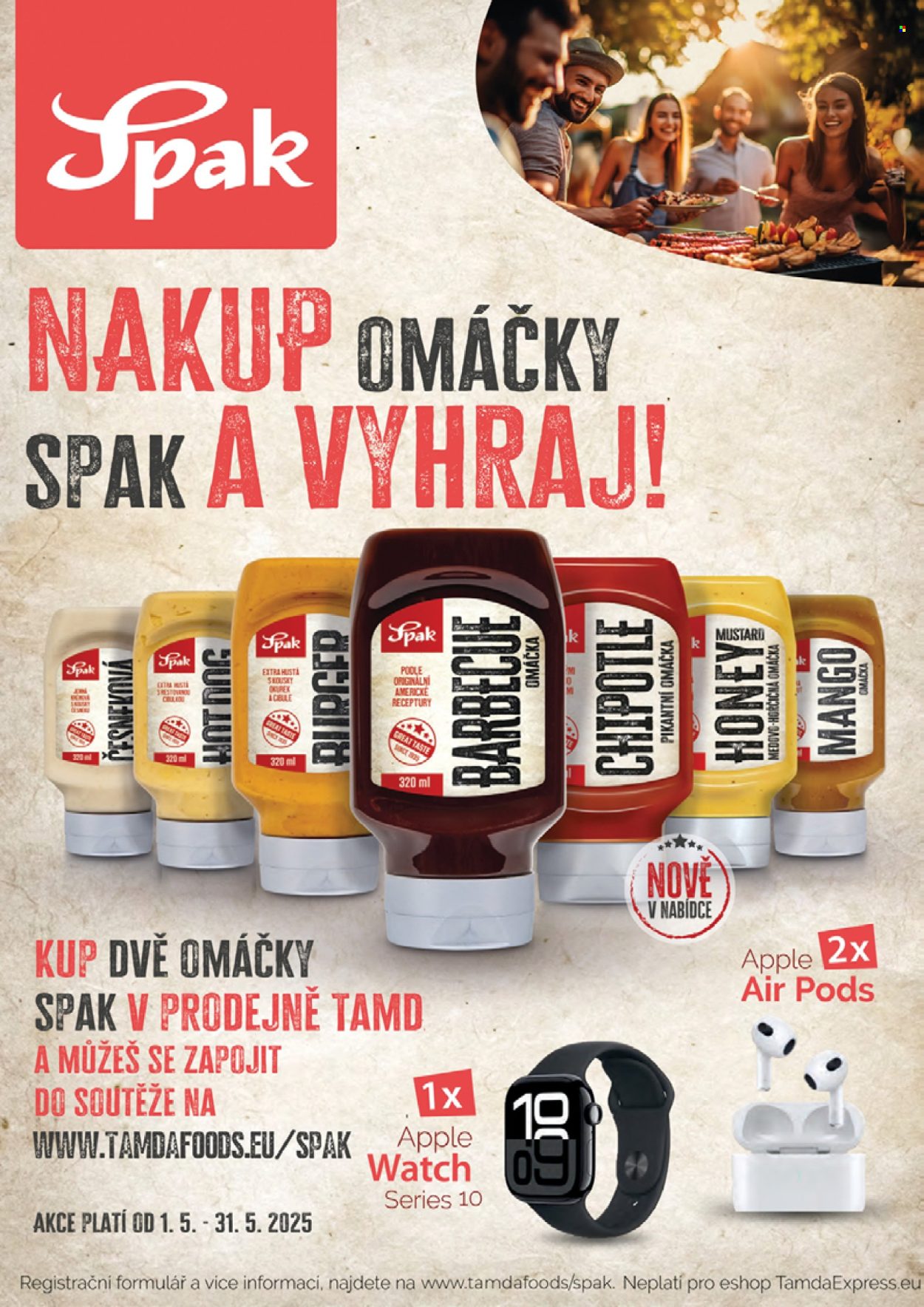 Leták Tamda Foods - 14.5.2025 - 20.5.2025. Strana 1