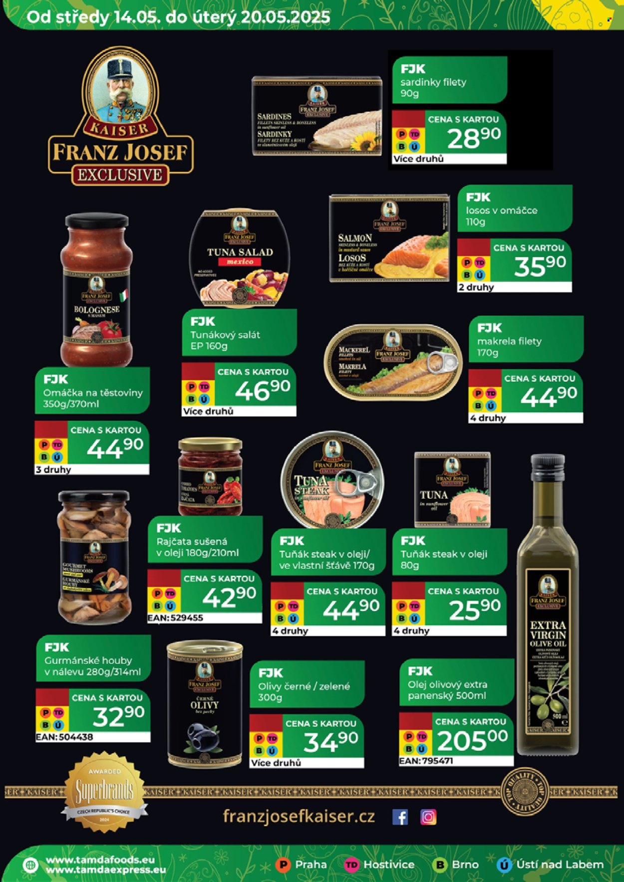Leták Tamda Foods - 14.5.2025 - 20.5.2025. Strana 1