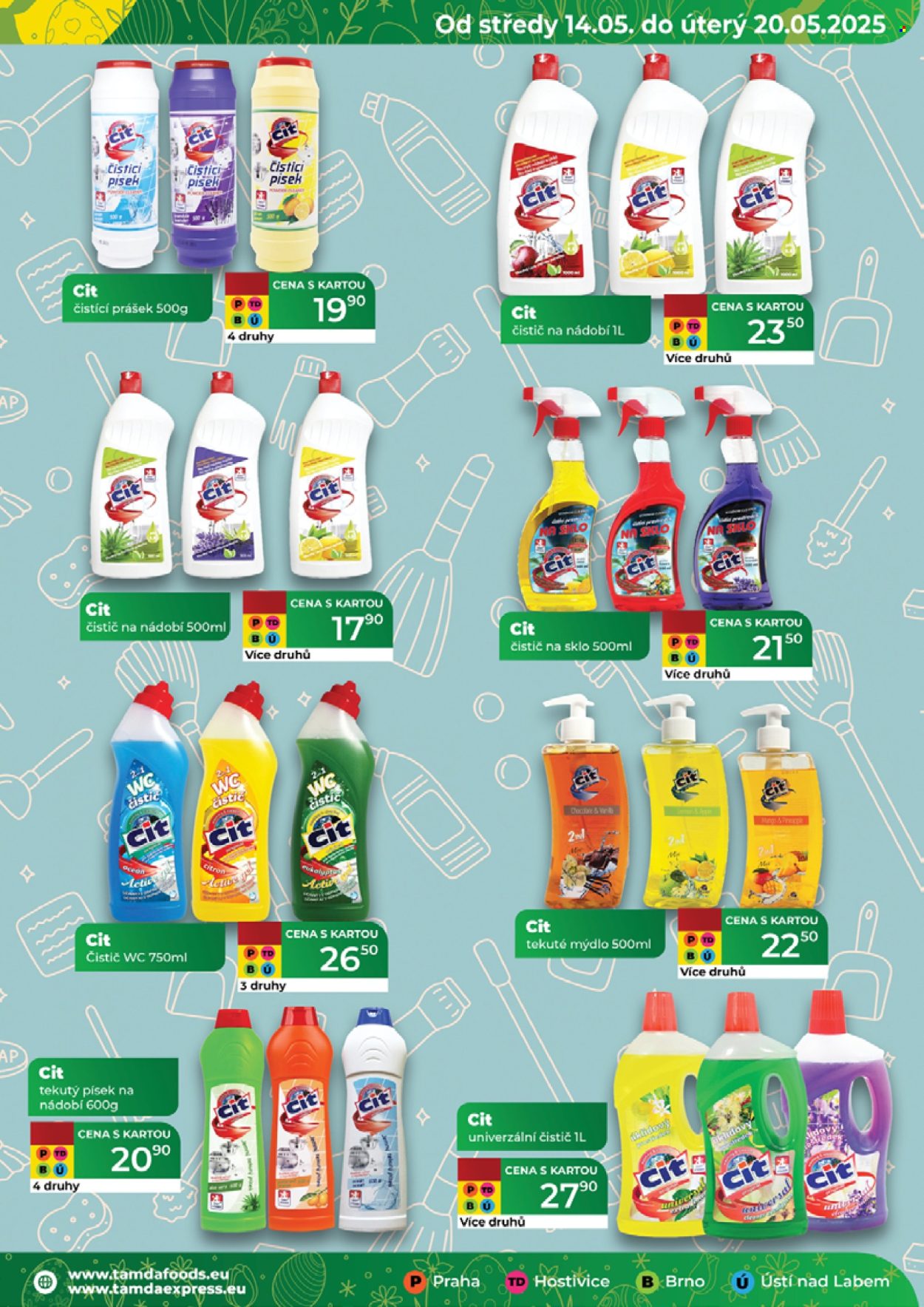 Leták Tamda Foods - 14.5.2025 - 20.5.2025. Strana 1