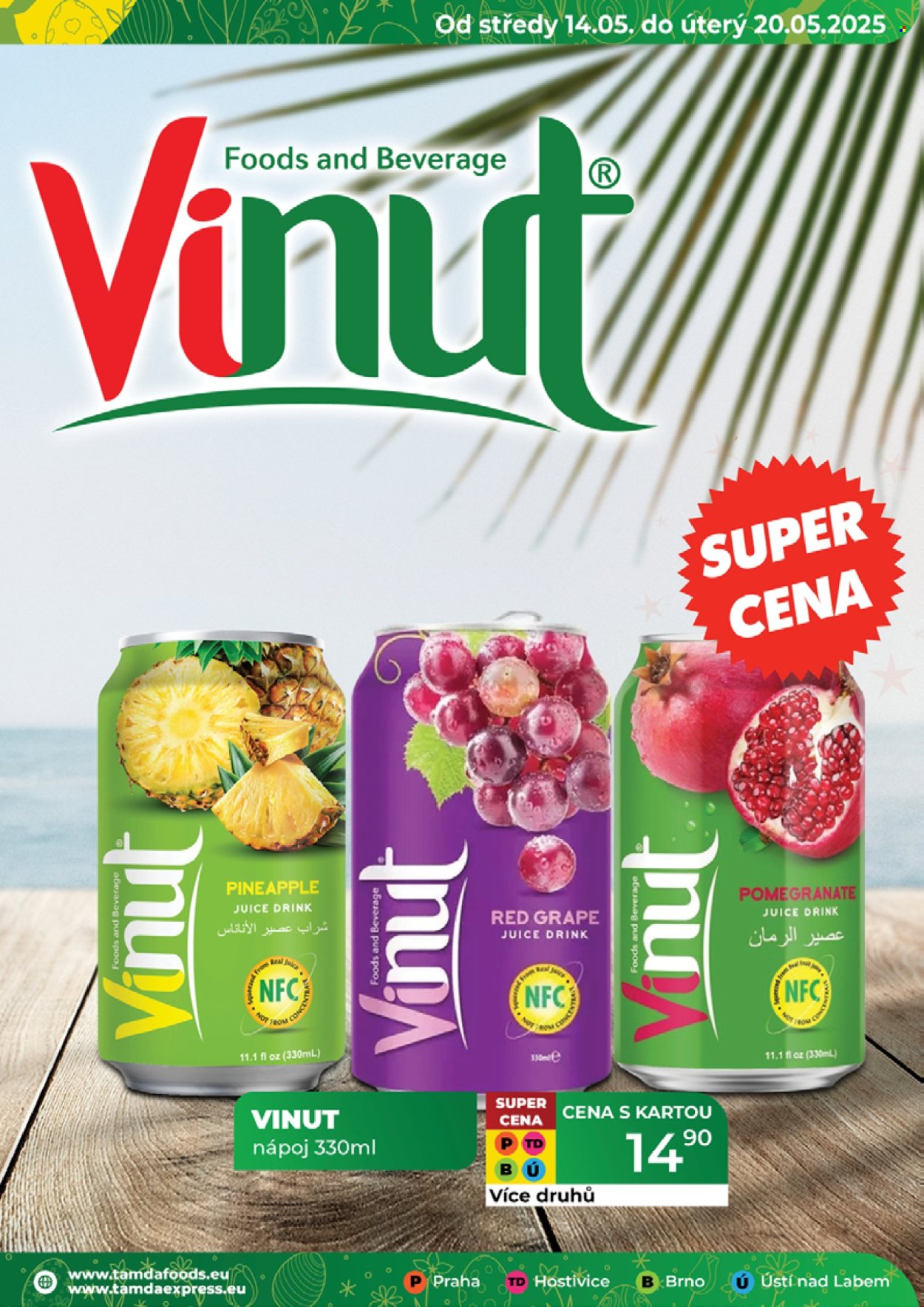 Leták Tamda Foods - 14.5.2025 - 20.5.2025. Strana 1