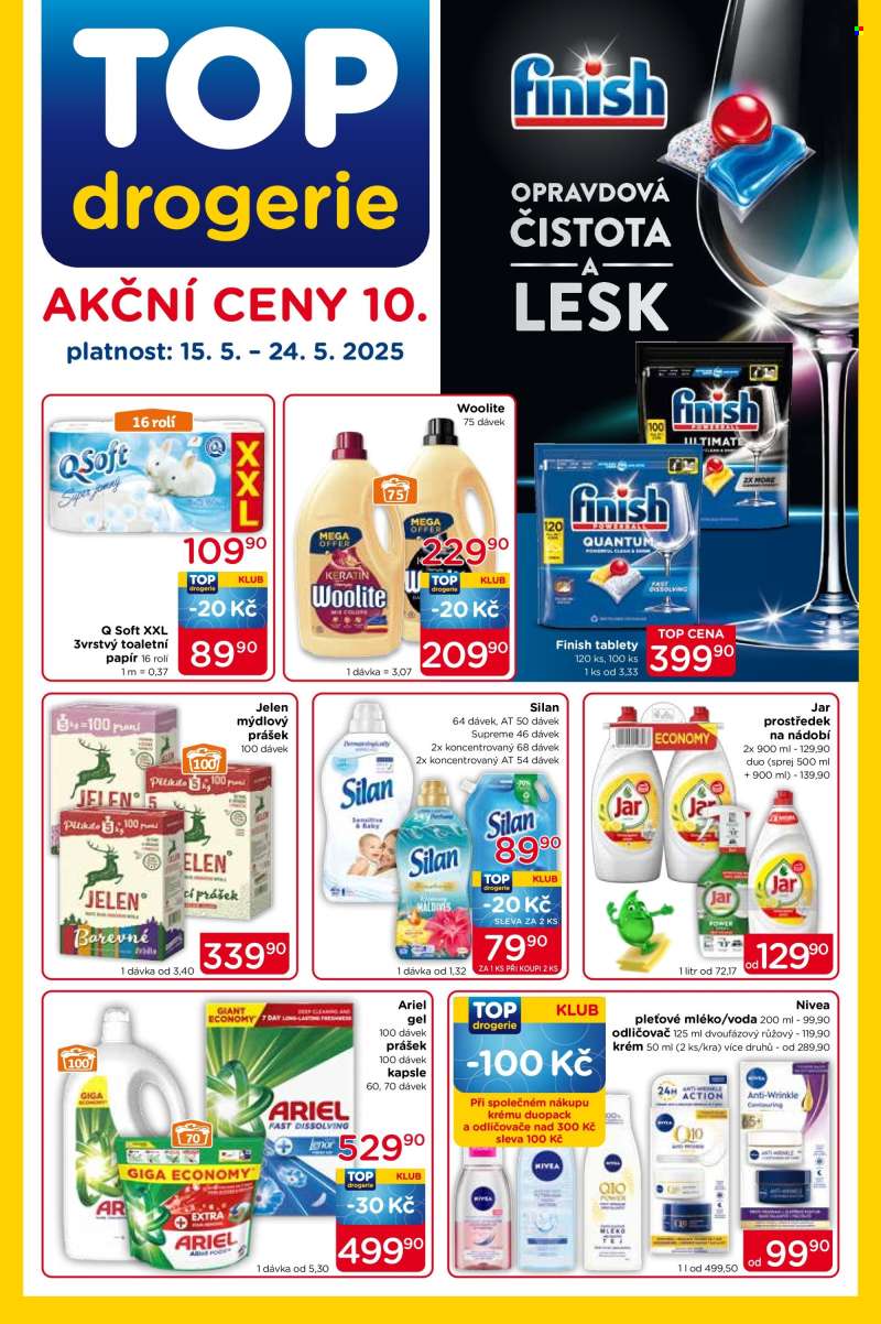 Leták TOP drogerie - 15.5.2025 - 24.5.2025.