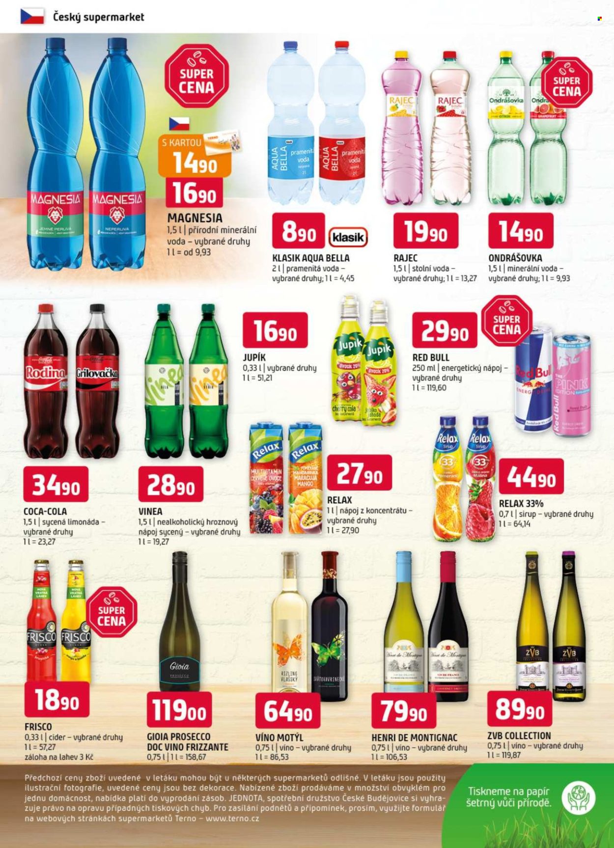 Leták coop TERNO - 14.5.2025 - 20.5.2025. Strana 1