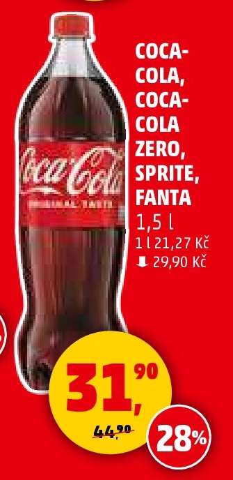 COCA-COLA, COCA-COLA ZERO, SPRITE, FANTA