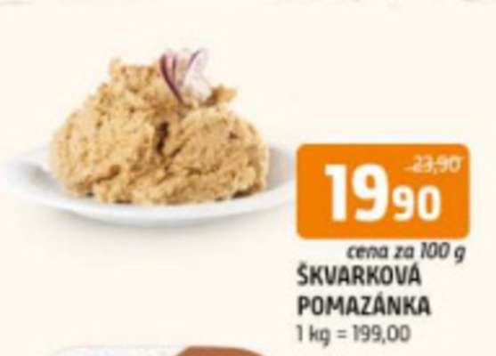 Škvarková pomazánka
