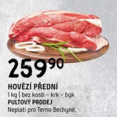 Hovězí přední