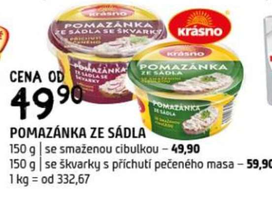 POMAZÁNKA ZE SÁDLA