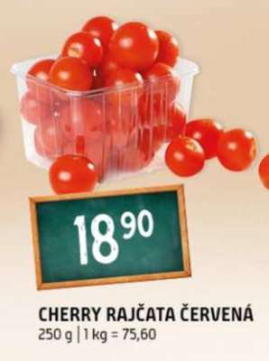 Cherry rajčata červená