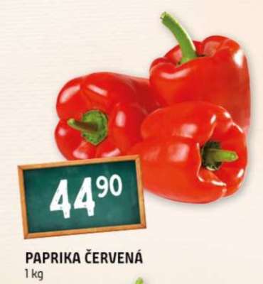 Paprika červená