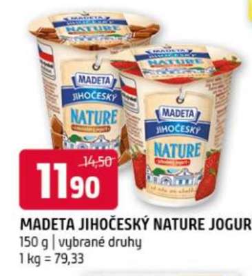 MADETA JIHOČESKÝ NATURE JOGURT