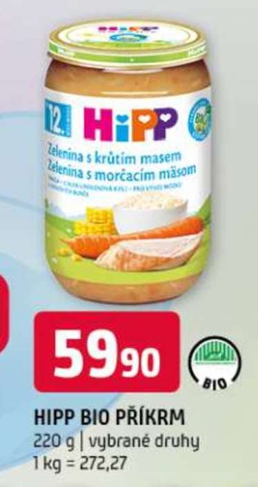 Hipp Bio Příkrm