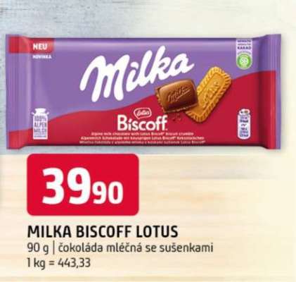 MILKA BISCOFF LOTUS