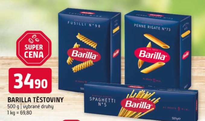 Barilla těstoviny