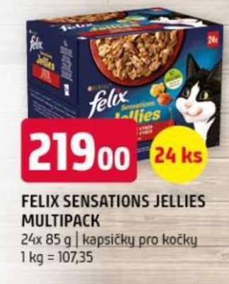 FELIX SENSATIONS JELLIES MULTIPACK
