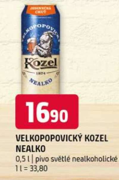 Velkopopovický Kozel nealko