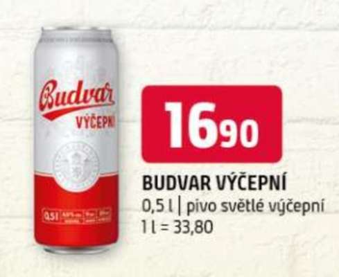 Budvar výčepní