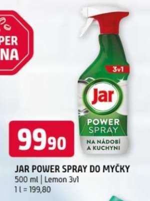 JAR POWER SPRAY DO MYČKY
