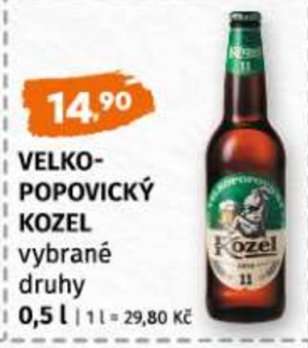 VELKOPOPOVICKÝ Kozel vybrané druhy