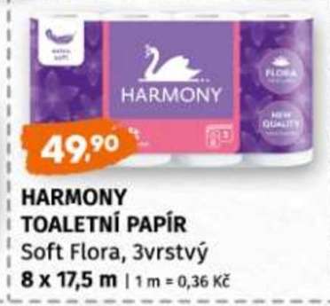 Harmony toaletní papír