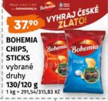 BOHEMIA CHIPS, STICKS