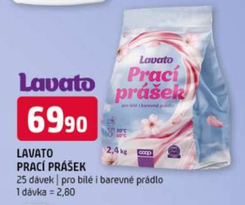 LAVATO PRACÍ PRÁŠEK