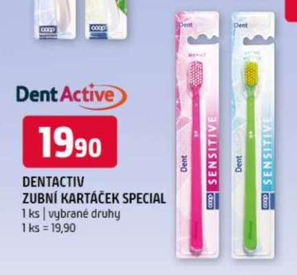 DENTACTIV ZUBNÍ KARTÁČEK SPECIAL