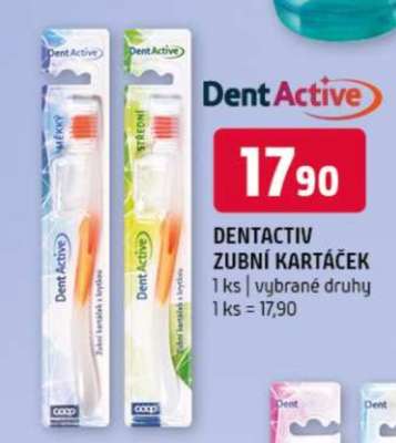 DentActiv zubní kartáček