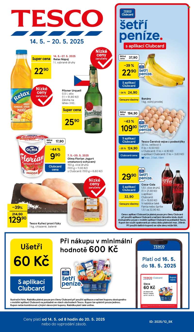 Leták TESCO - 14.5.2025 - 20.5.2025.