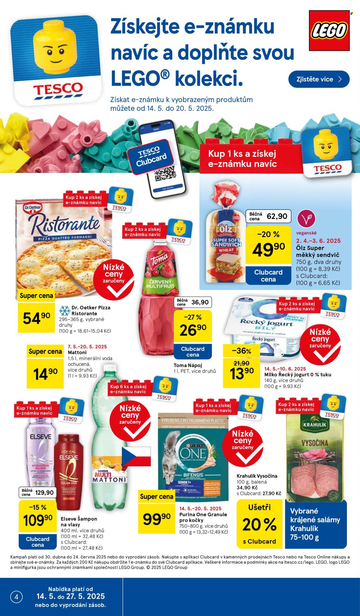 Leták TESCO - 14.5.2025 - 20.5.2025. Strana 1