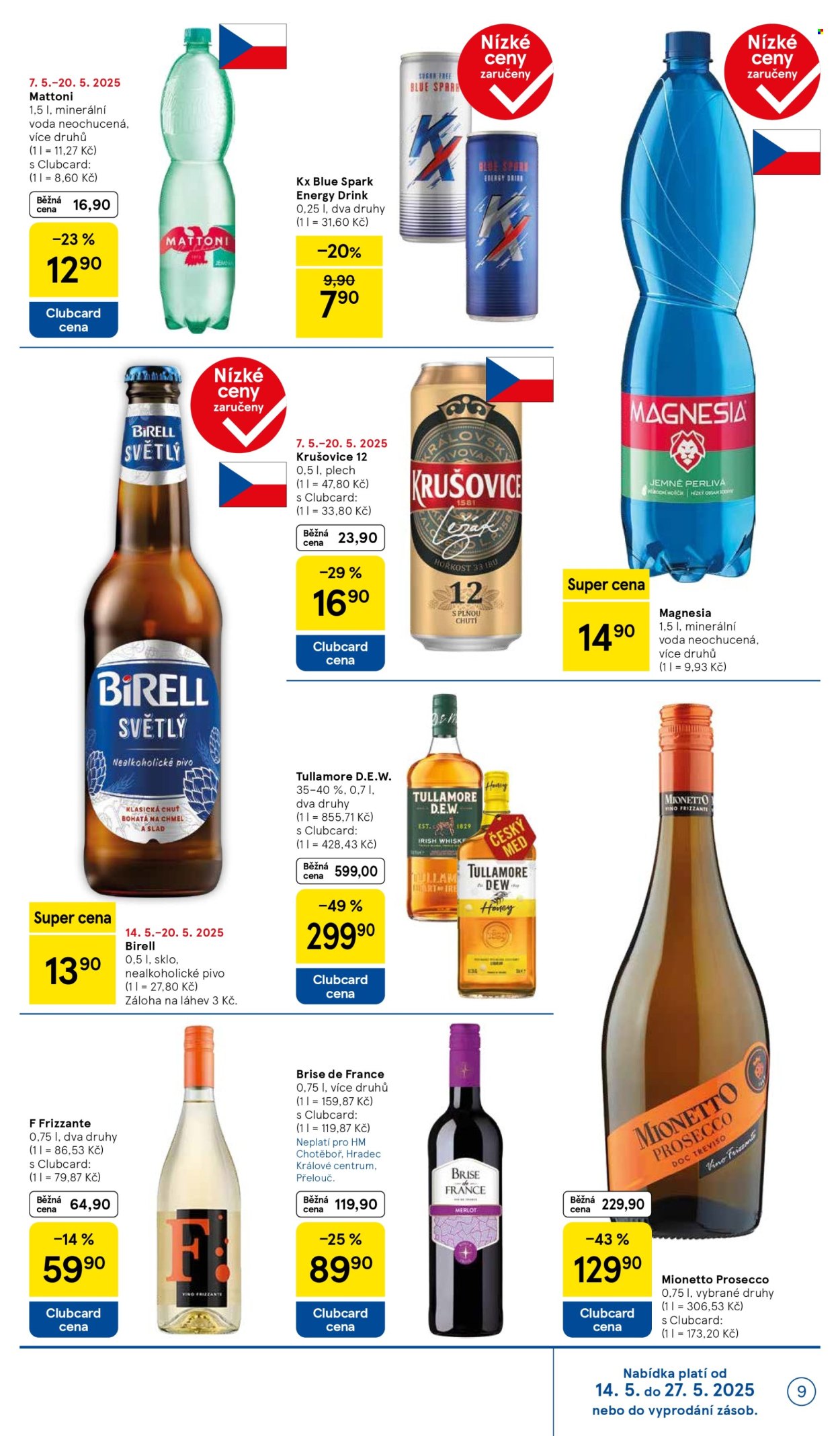 Leták TESCO - 14.5.2025 - 20.5.2025. Strana 1