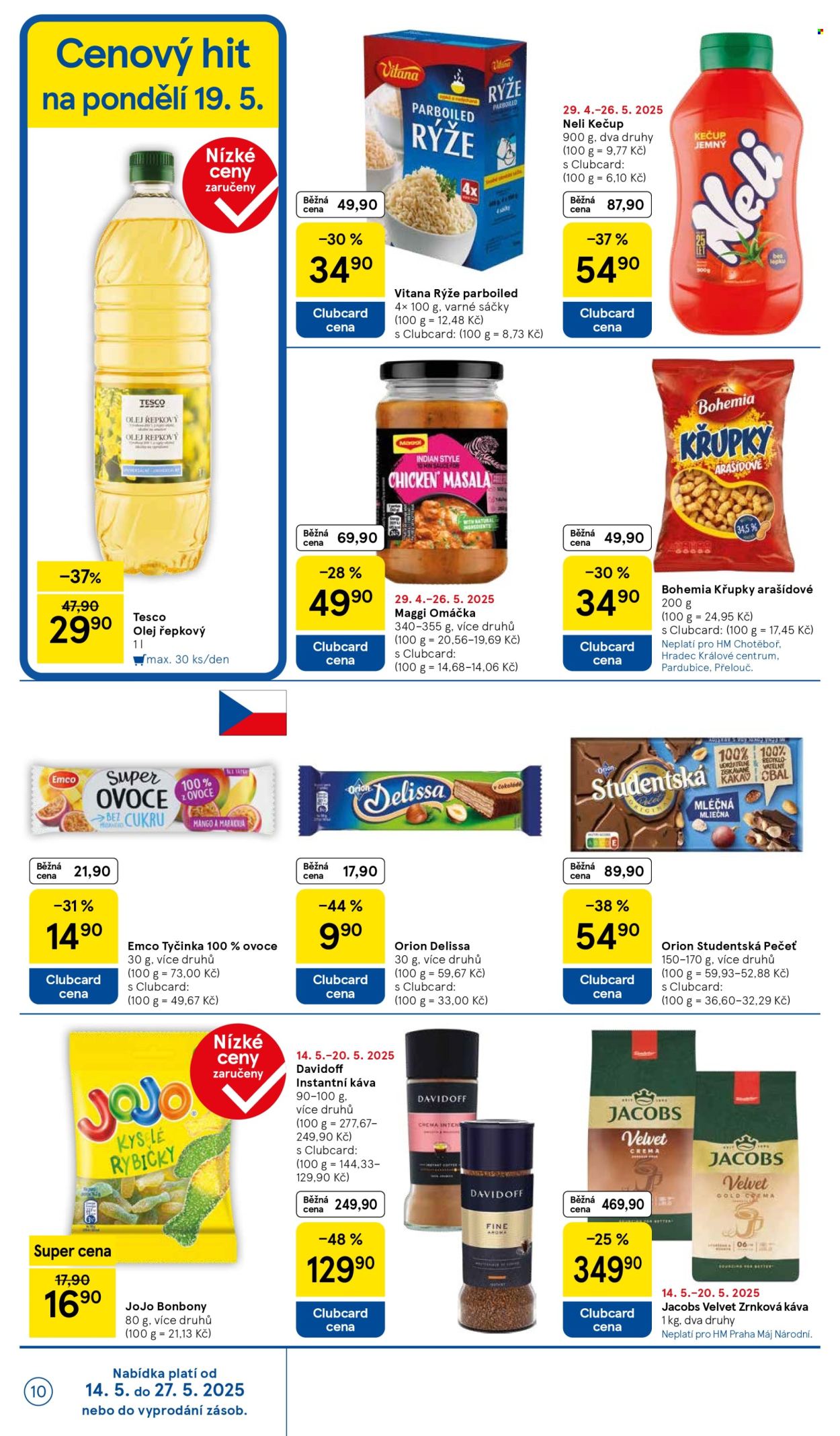 Leták TESCO - 14.5.2025 - 20.5.2025. Strana 1