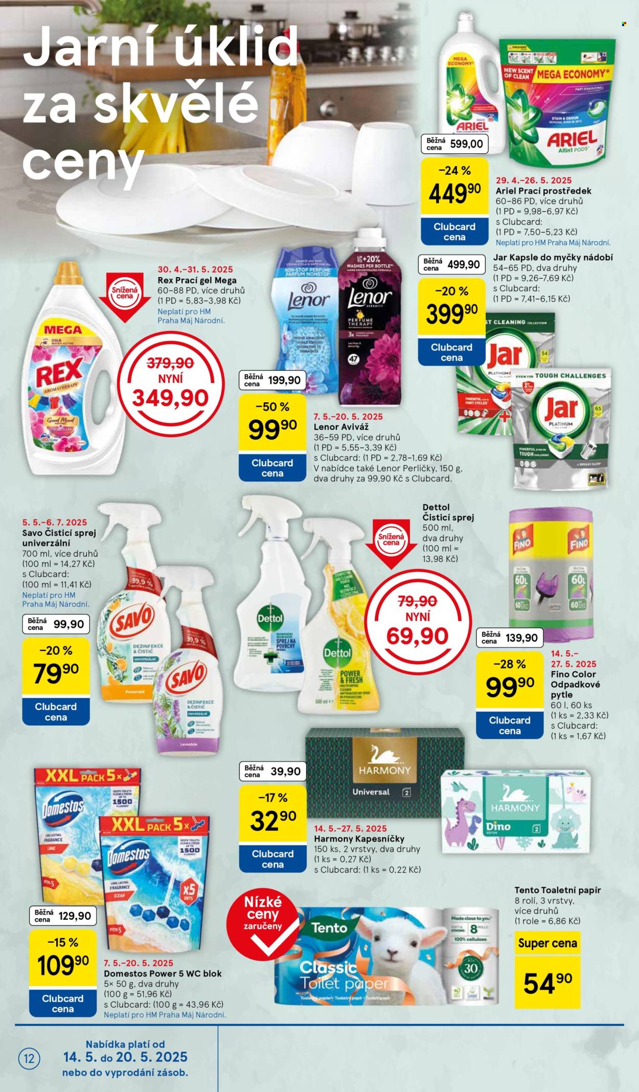 Leták TESCO - 14.5.2025 - 20.5.2025. Strana 1