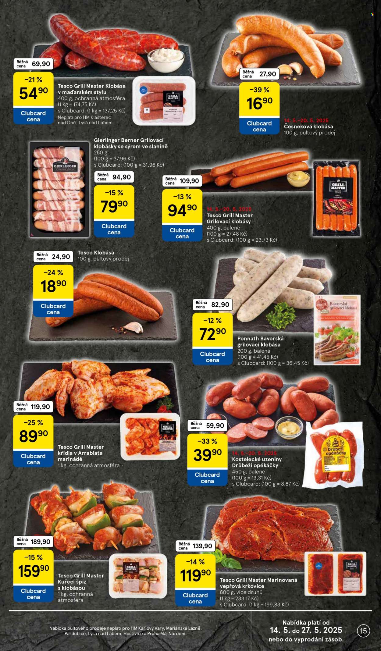 Leták TESCO - 14.5.2025 - 20.5.2025. Strana 1