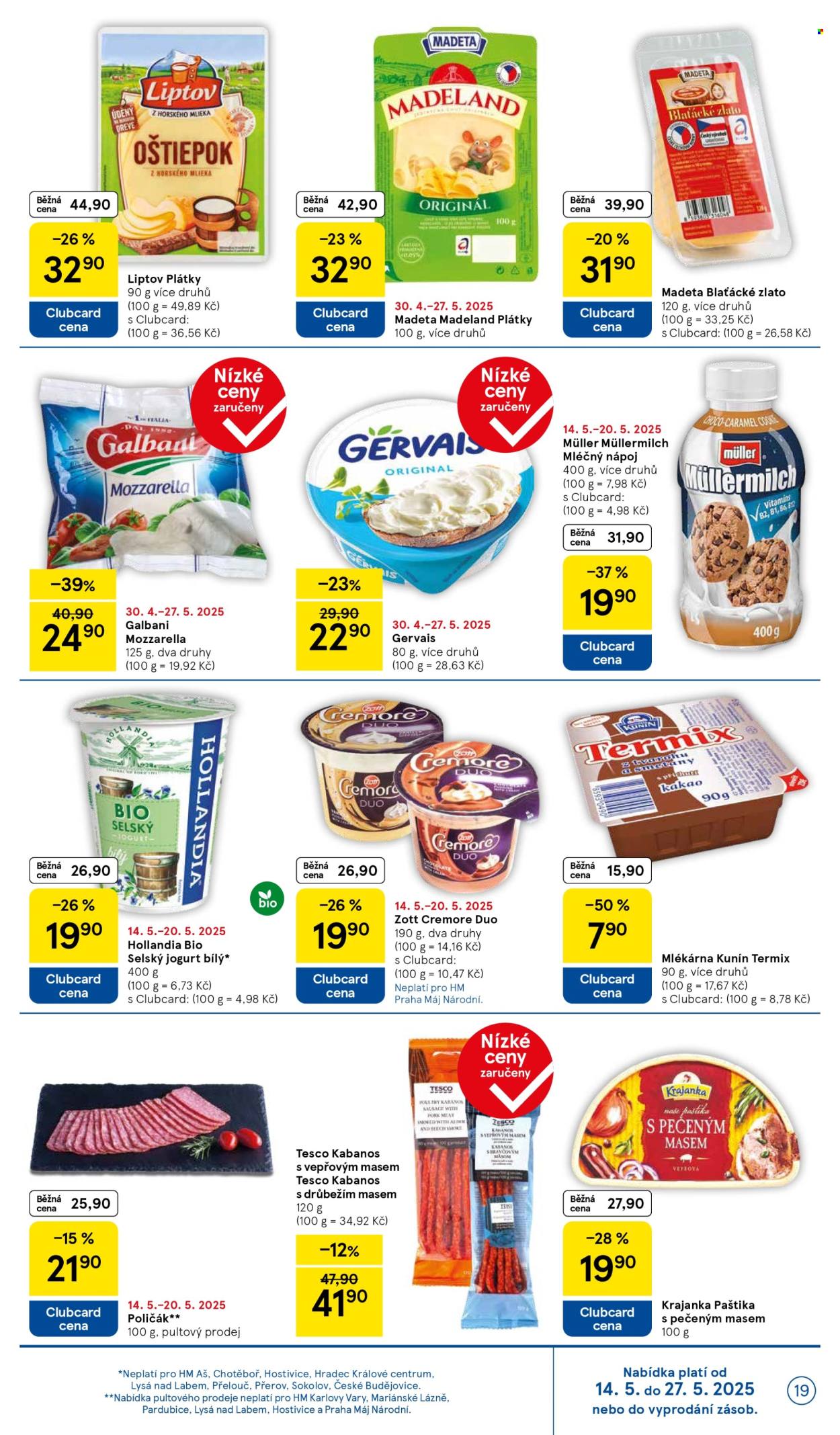 Leták TESCO - 14.5.2025 - 20.5.2025. Strana 1