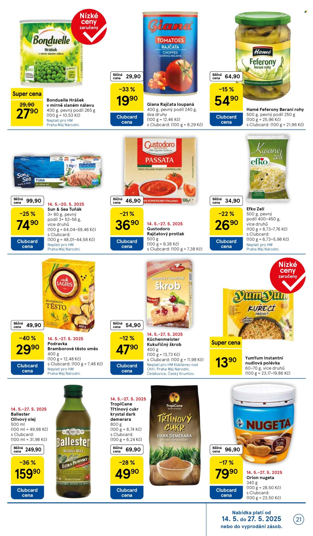 Leták TESCO - 14.5.2025 - 20.5.2025. Strana 1