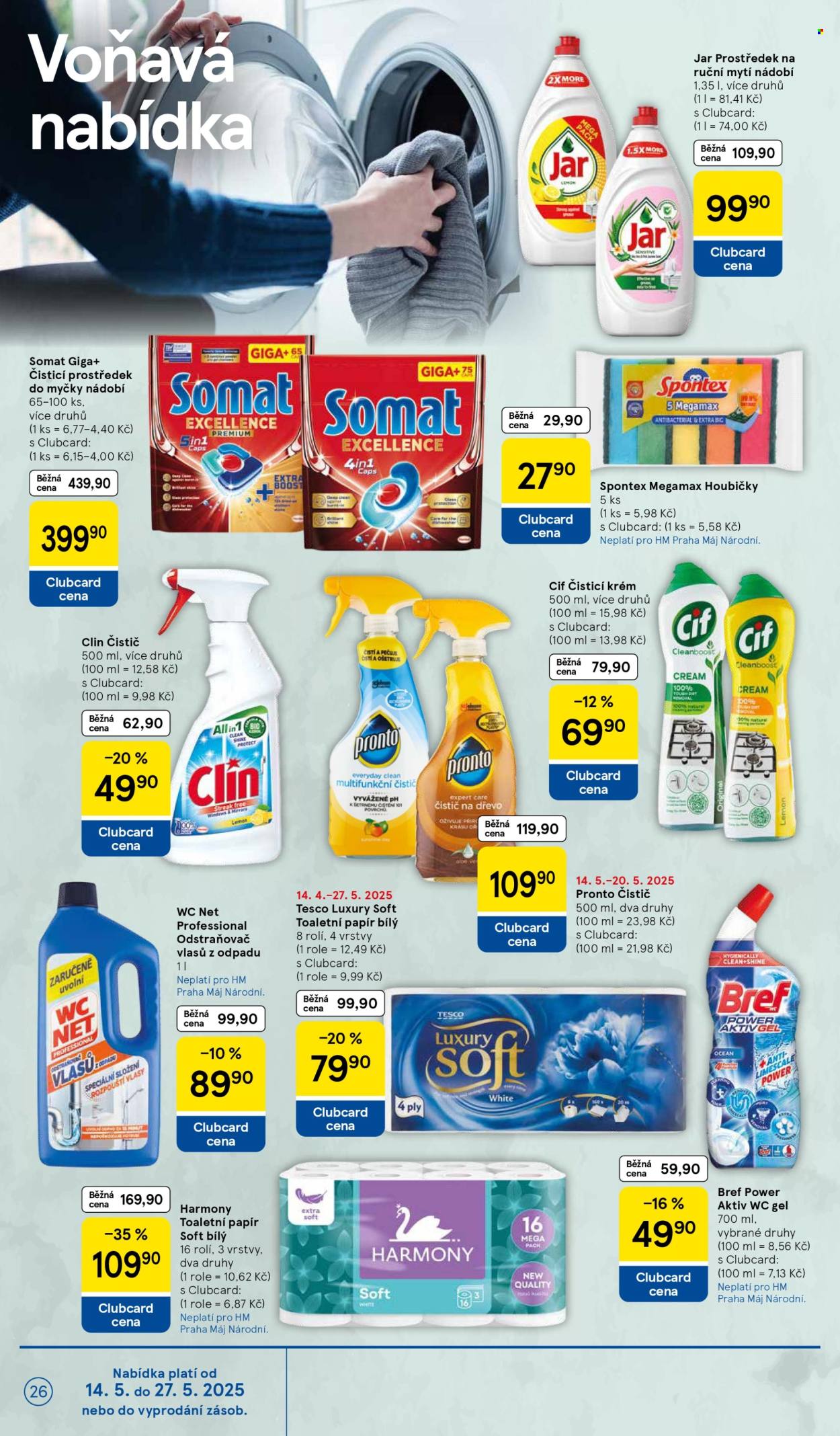 Leták TESCO - 14.5.2025 - 20.5.2025. Strana 1