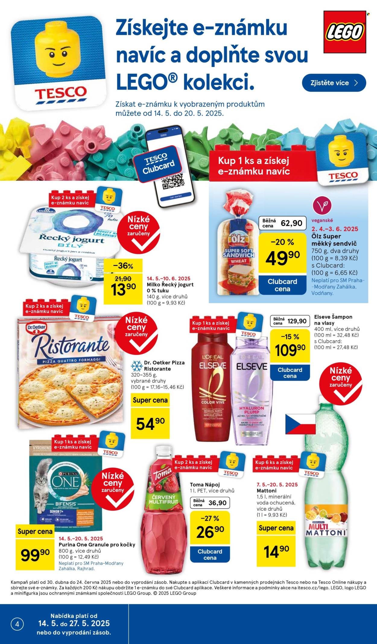 Leták TESCO supermarket - 14.5.2025 - 20.5.2025. Strana 1