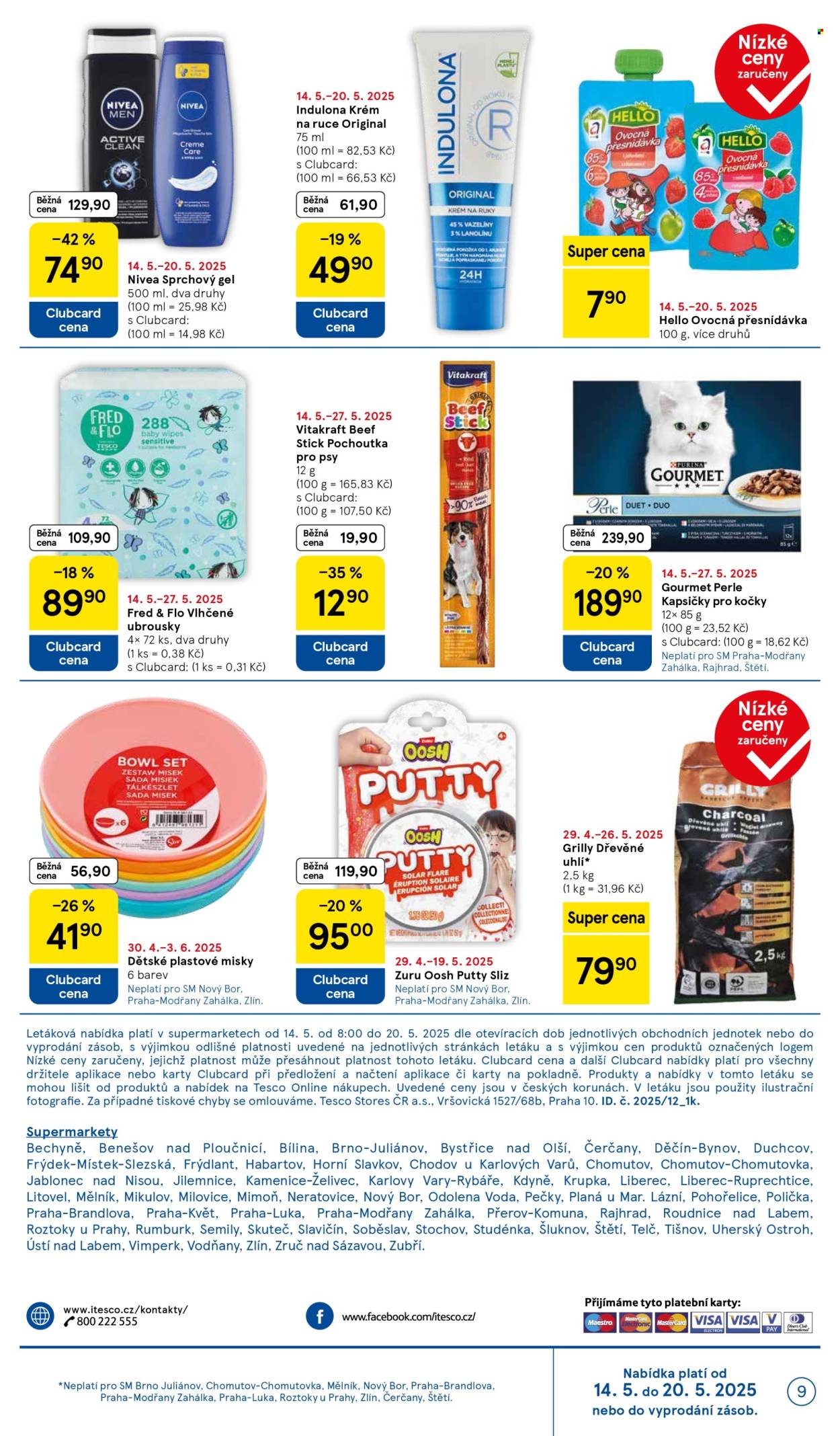 Leták TESCO supermarket - 14.5.2025 - 20.5.2025. Strana 1