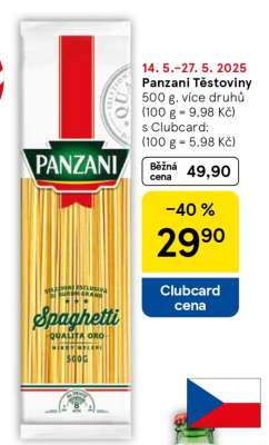 Panzani Těstoviny