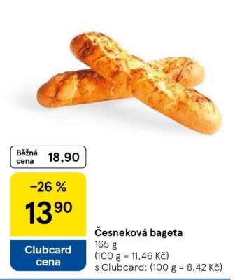ČESNEKOVÁ BAGETA