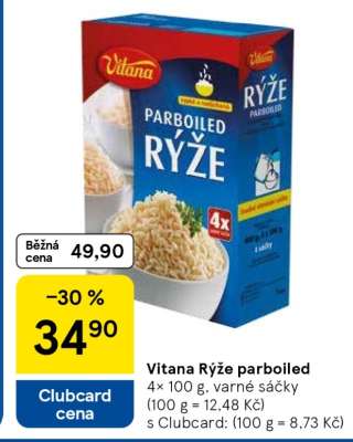 Vitana rýže parboiled