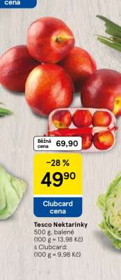 Tesco Nektarinky