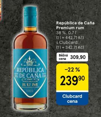 Republica de Caňa Premium Rum