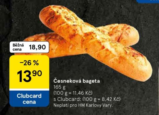 ČESNEKOVÁ BAGETA