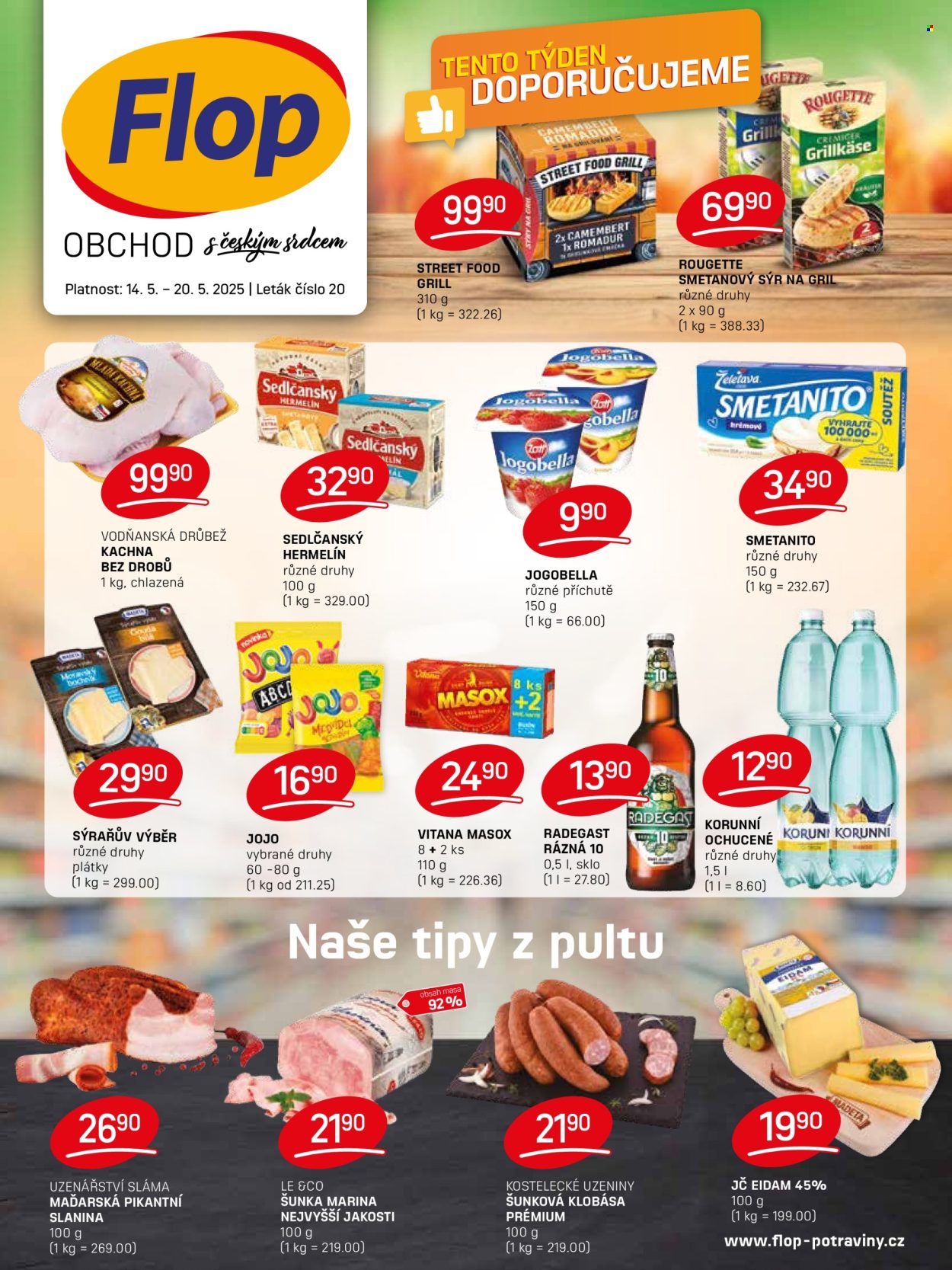 Leták Flop - 14.5.2025 - 20.5.2025. Strana 1