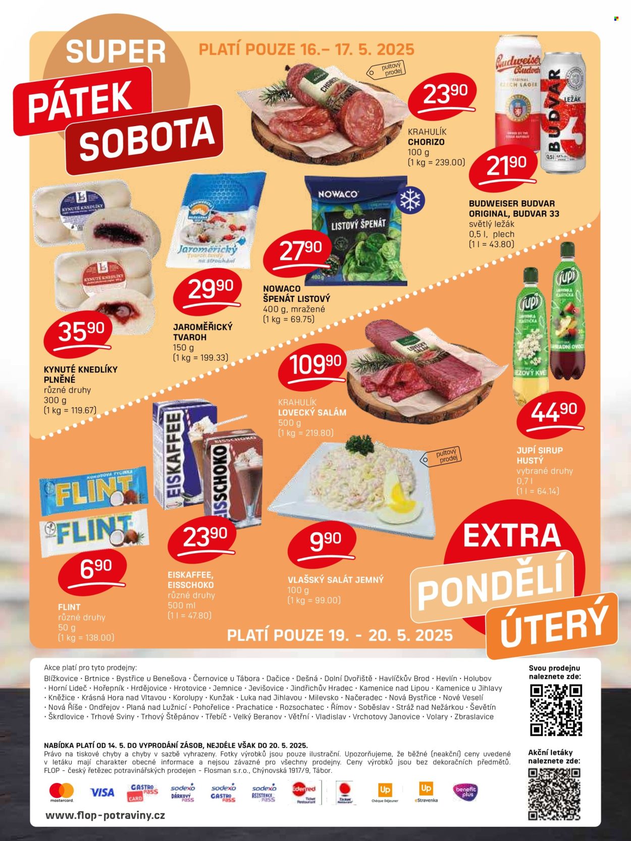 Leták Flop - 14.5.2025 - 20.5.2025. Strana 1